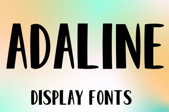 Adaline: The Playful Display Font for Bold Branding