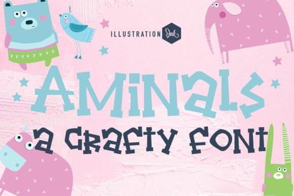 Aminals: The Display Typeface for Storytelling Brands