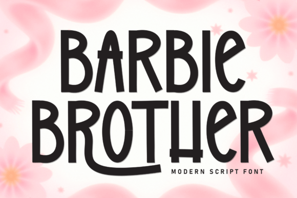 Barbie Brother: A Sweet Handwritten Display Font for Makers