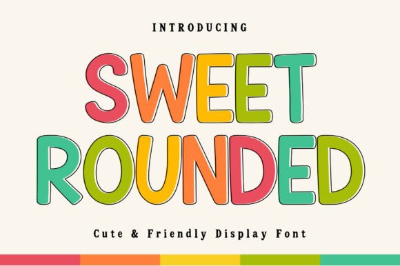 Boost Campaign Impact with Sweet Rounded Typeface