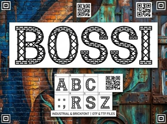 Bossi Font Review: A Bold Display Typeface for Modern Branding
