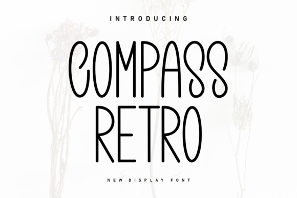 Compass Retro: A Handwritten Display Font for Web Design