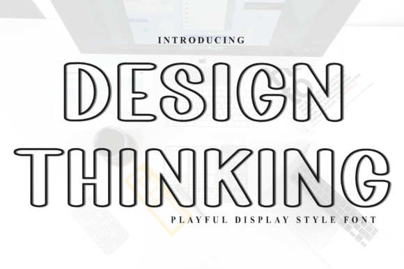 Design Thinking: A Soft Display Font for Handmade Brands