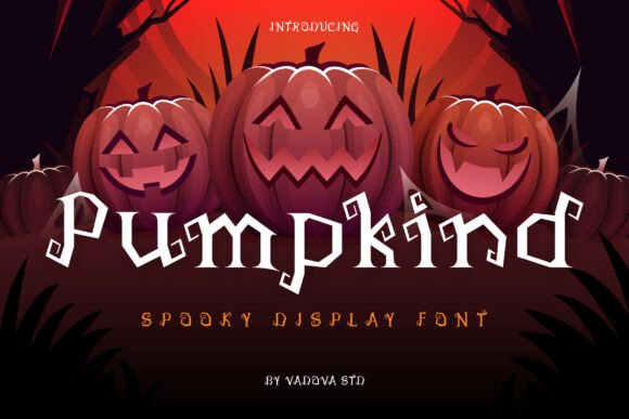 Designing Spooky Headers with the Pumpkind Display Font