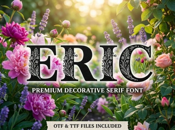 Eric: The Display Font That Elevates Small Business Branding