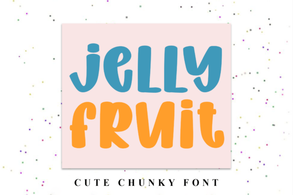 Jelly Fruit: A Festive Display Font for Holiday Editorial Design