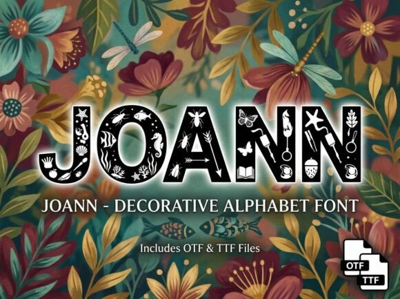 Joann Font: Elevate Your Brand with Stunning Display Typography