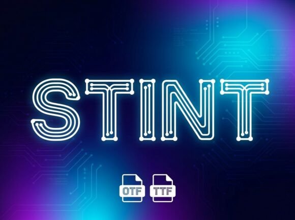 Stint: A Decorative Display Font for Bold Branding