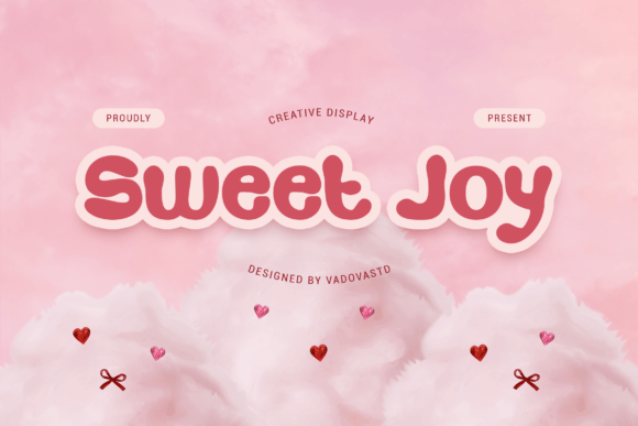 Sweet Joy: The Playful Display Font for Memorable Brands