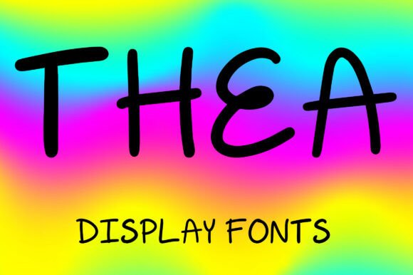 Using Thea Display Font for Modern Web Branding